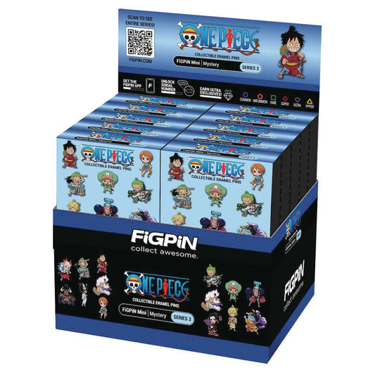 Figpin One Piece Mystery Mini Pin Bmb Display