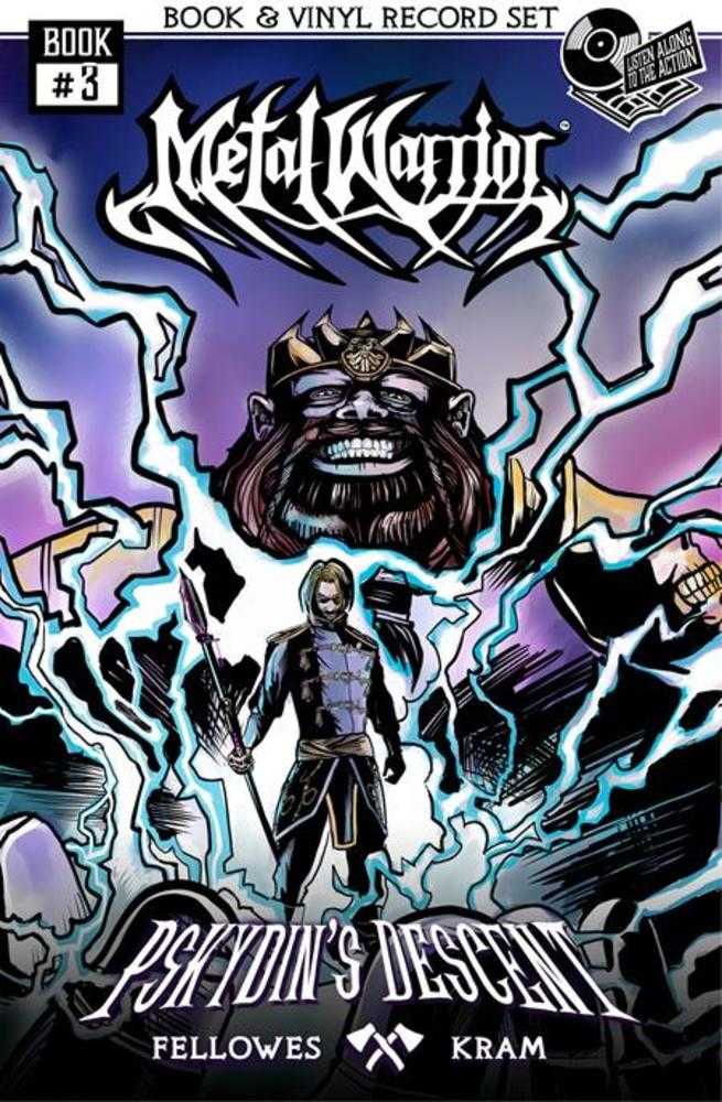 Metal Warrior TPB #3 (Of 9) Pskydins Descent Indoctrination To Evil With 7 In Vinyl