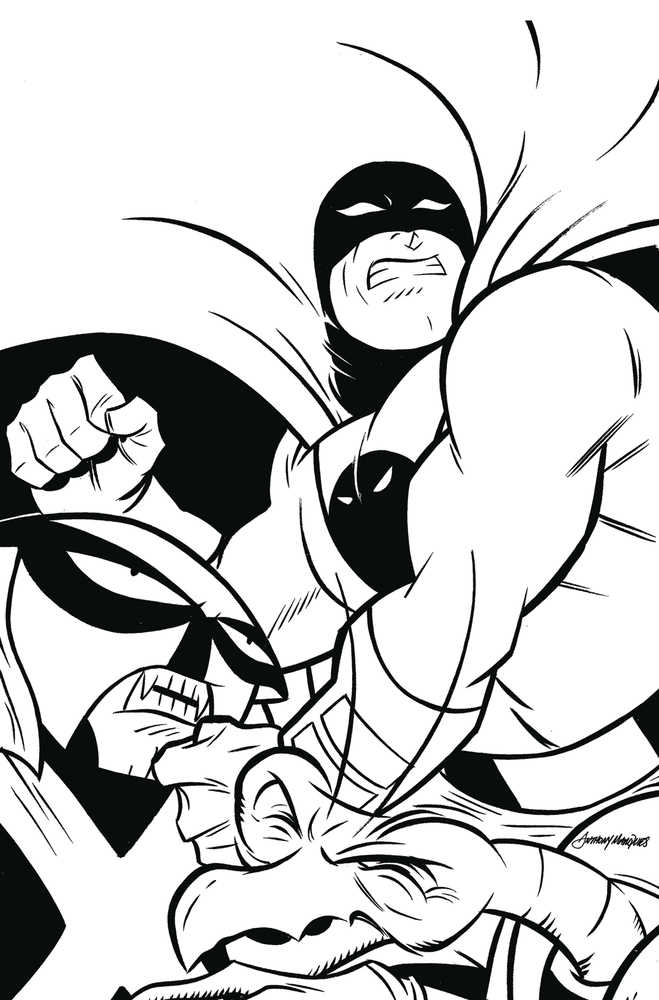 Space Ghost #12 Cover I 10 Copy Variant Edition Marques Line Art Virgin (