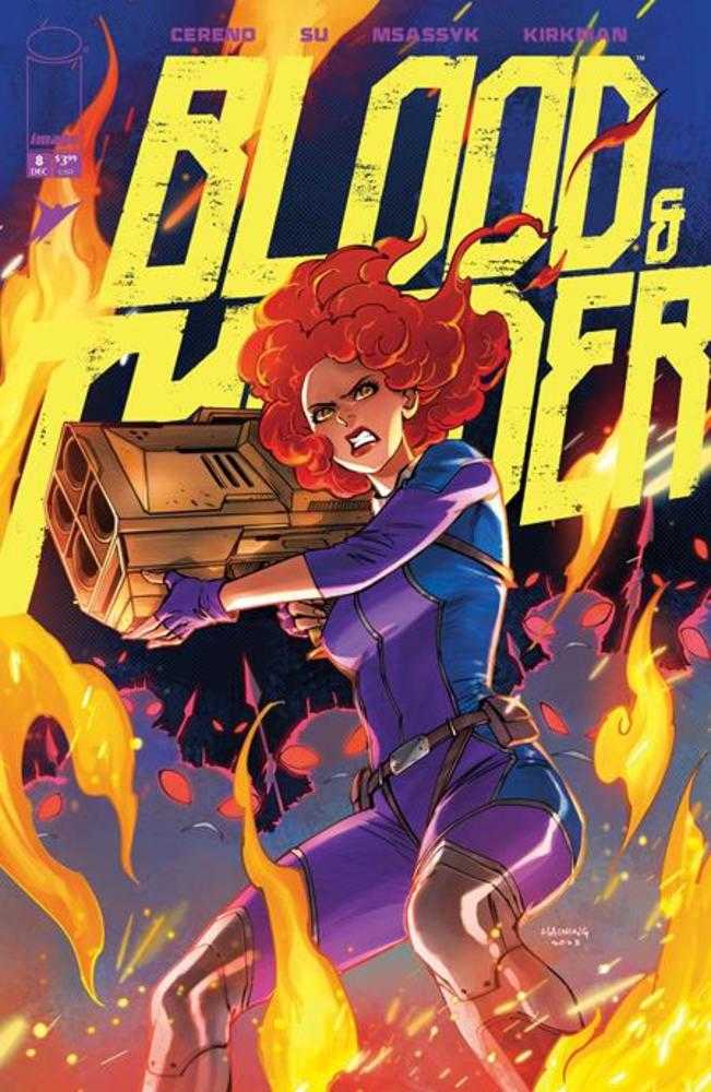 Blood & Thunder #8 Cover C 1 in 10 Haining Variant (Mature)