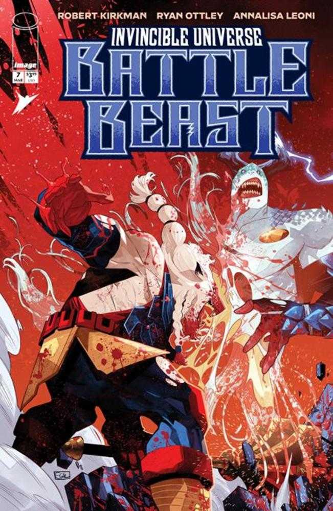 Invincible Universe Battle Beast #7 Cover E 1 in 50 Edwin Galmon Variant