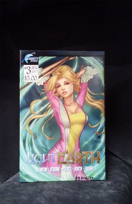 Light Earth #3 Cover E *signed* 2017  Comic Book