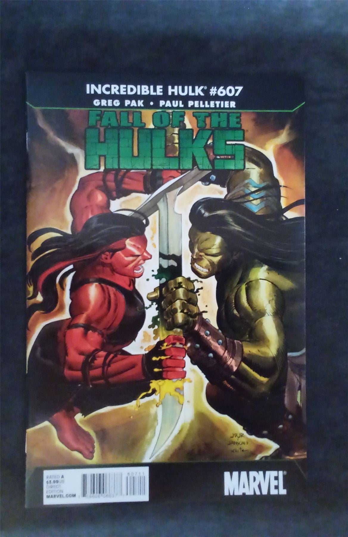 Incredible Hulk #607 2010 marvel Comic Book