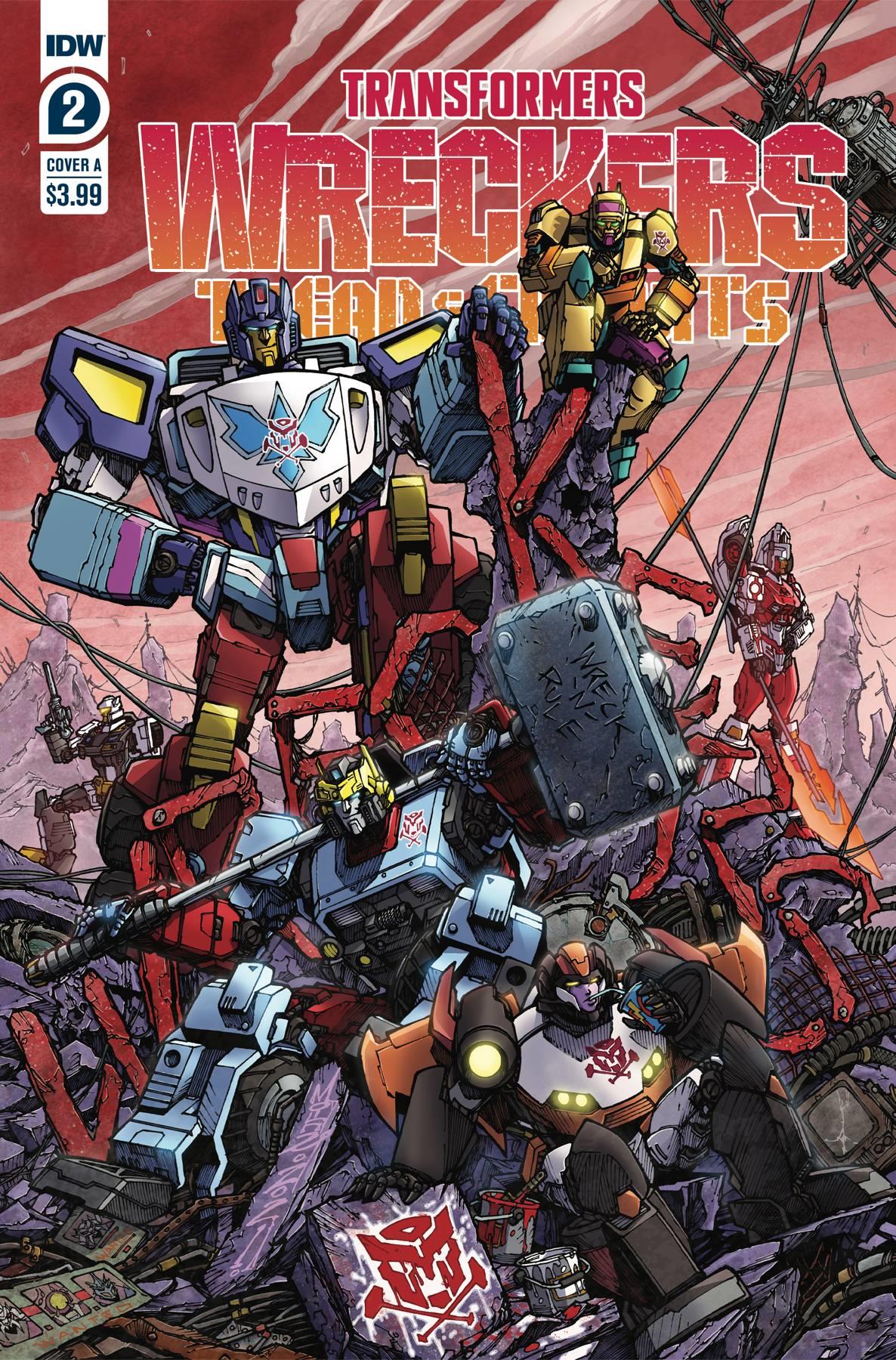 Transformers Wreckers Tread & Circuits #2 (of 4) Cvr A Milne Idw Publishing Comic Book