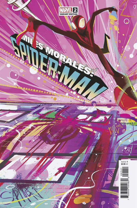 Miles Morales Spider-man #2 Graffiti Var (Graffiti Var) Marvel Prh Comic Book 2023
