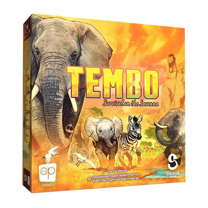 Tembo Survival on the Savanna By USAopoly Board Game