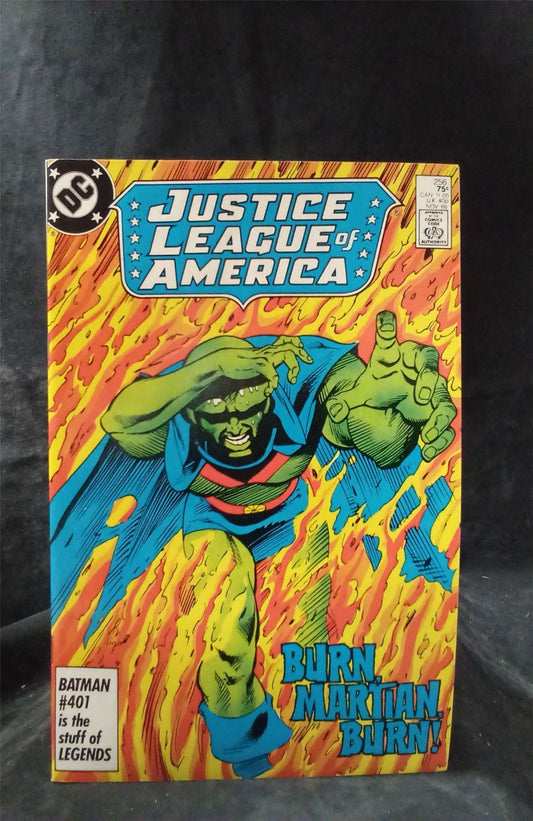 Justice League of America #256 1986 DC Comics Comic Book