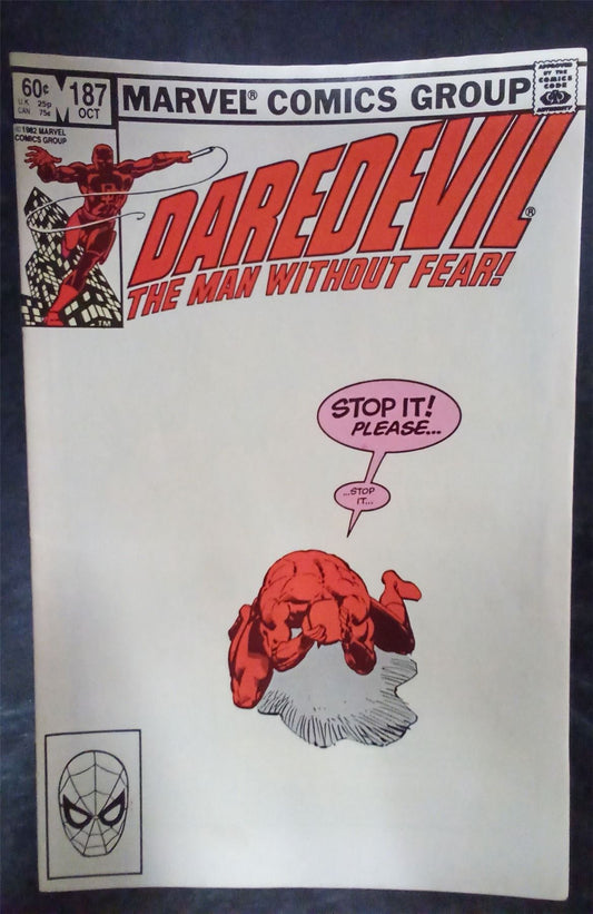 Daredevil #187 1982 Marvel Comics Comic Book