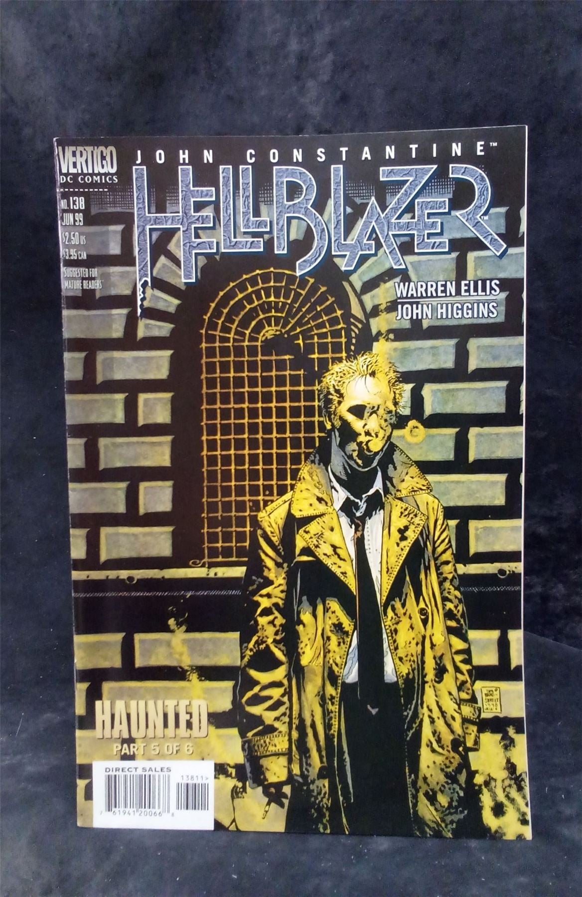 Hellblazer #138 1999 vertigo Comic Book