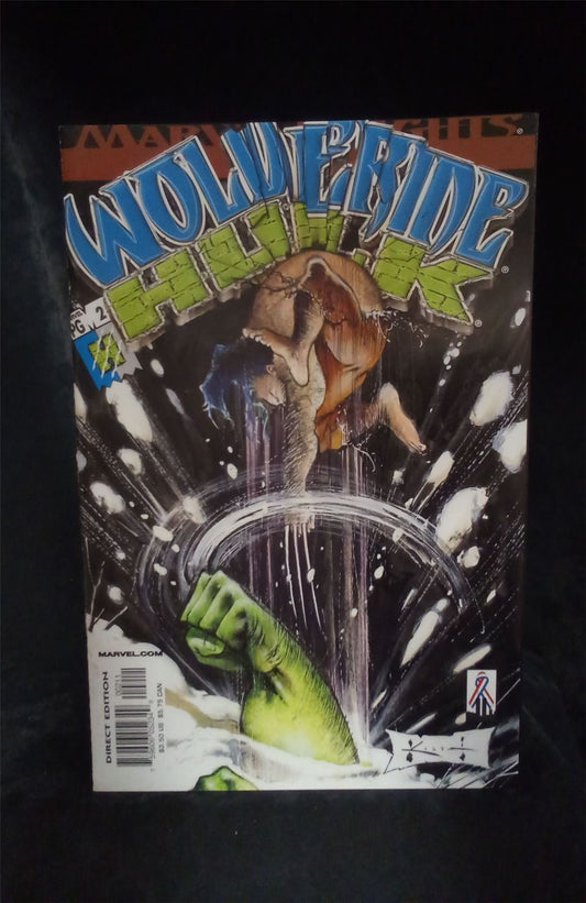 Wolverine/Hulk #2 2002 Marvel Comic Book