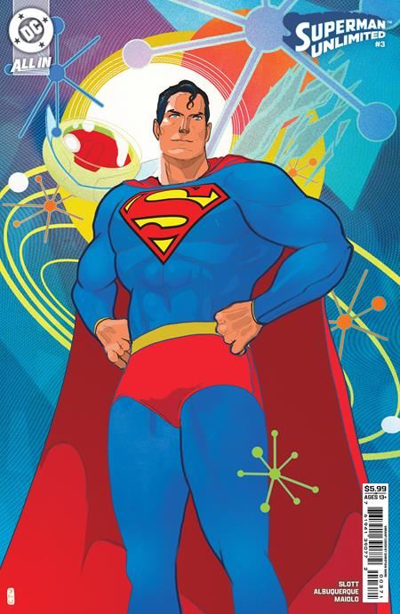 SUPERMAN UNLIMITED #3 CVR F CHRISTIAN WARD CARD STOCK VAR  DC Comics Comic Book 2025