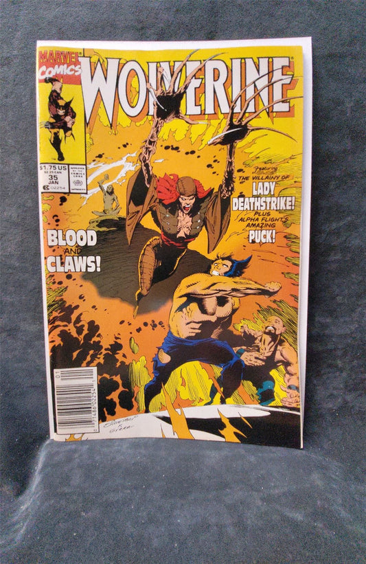 Wolverine #35 1991 marvel Comic Book