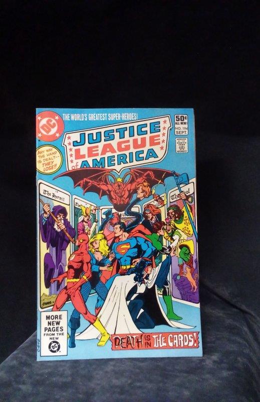 Justice League of America #194 1981 DC Comics Comic Book