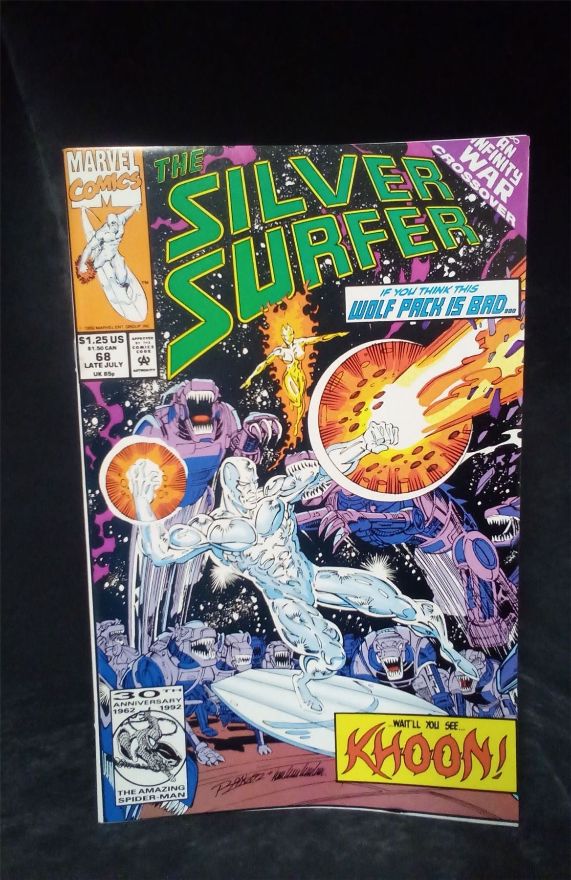 Silver Surfer #68 1992 Marvel Comic Book