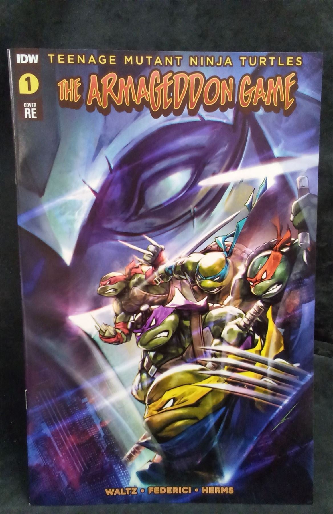 Teenage Mutant Ninja Turtles: The Armageddon Game #1 Cover P 2022 IDW Comic Book