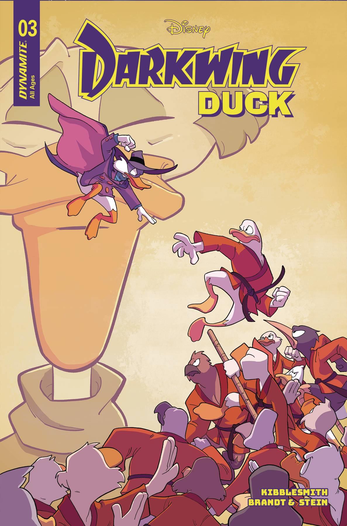 Darkwing Duck #3 Cvr C Brandt & Stein (c: 1-0-0) Dynamite Comic Book