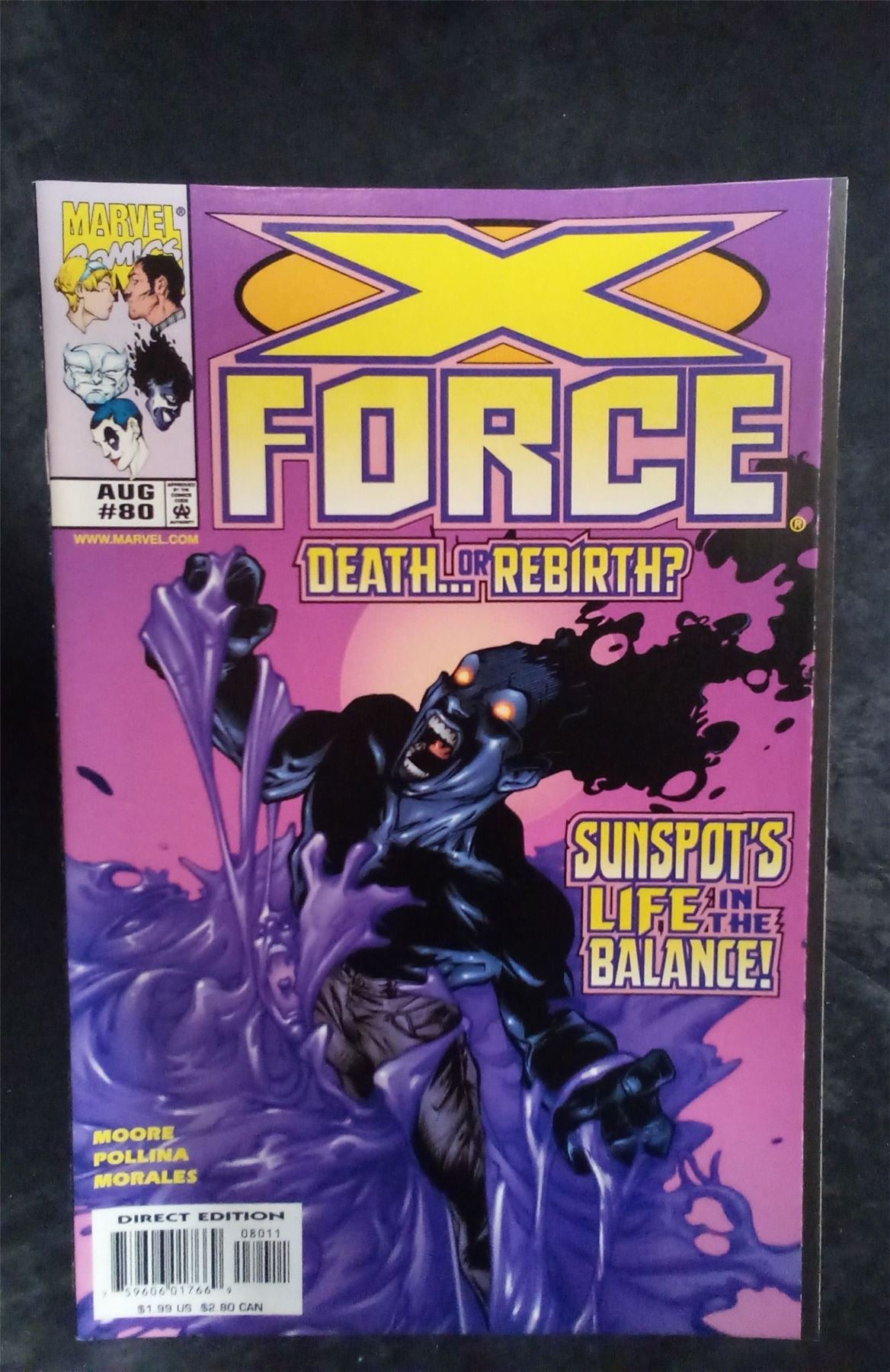X-Force #80 1998 Marvel Comics Comic Book