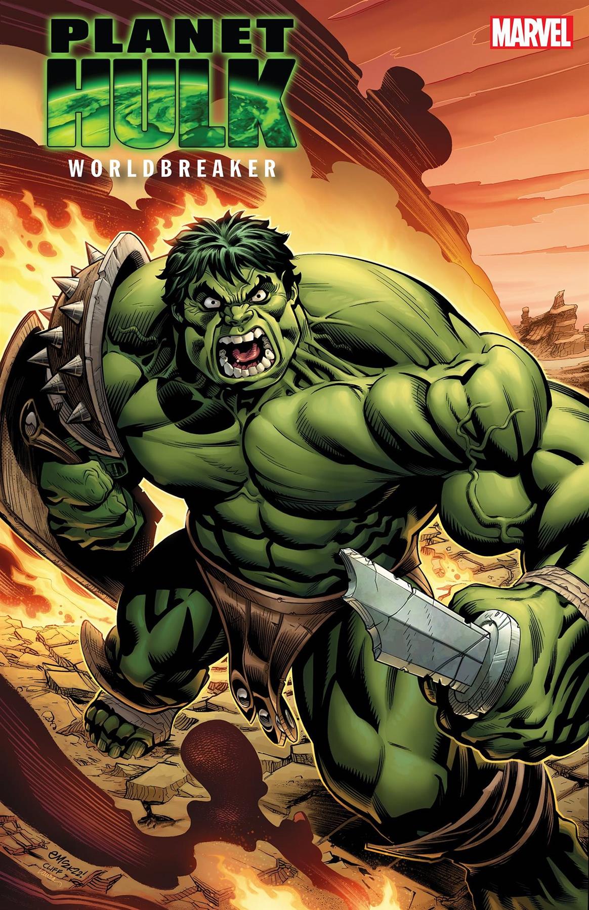 Planet Hulk Worldbreaker #3 (of 5) Mcguinness Var Marvel Prh Comic Book