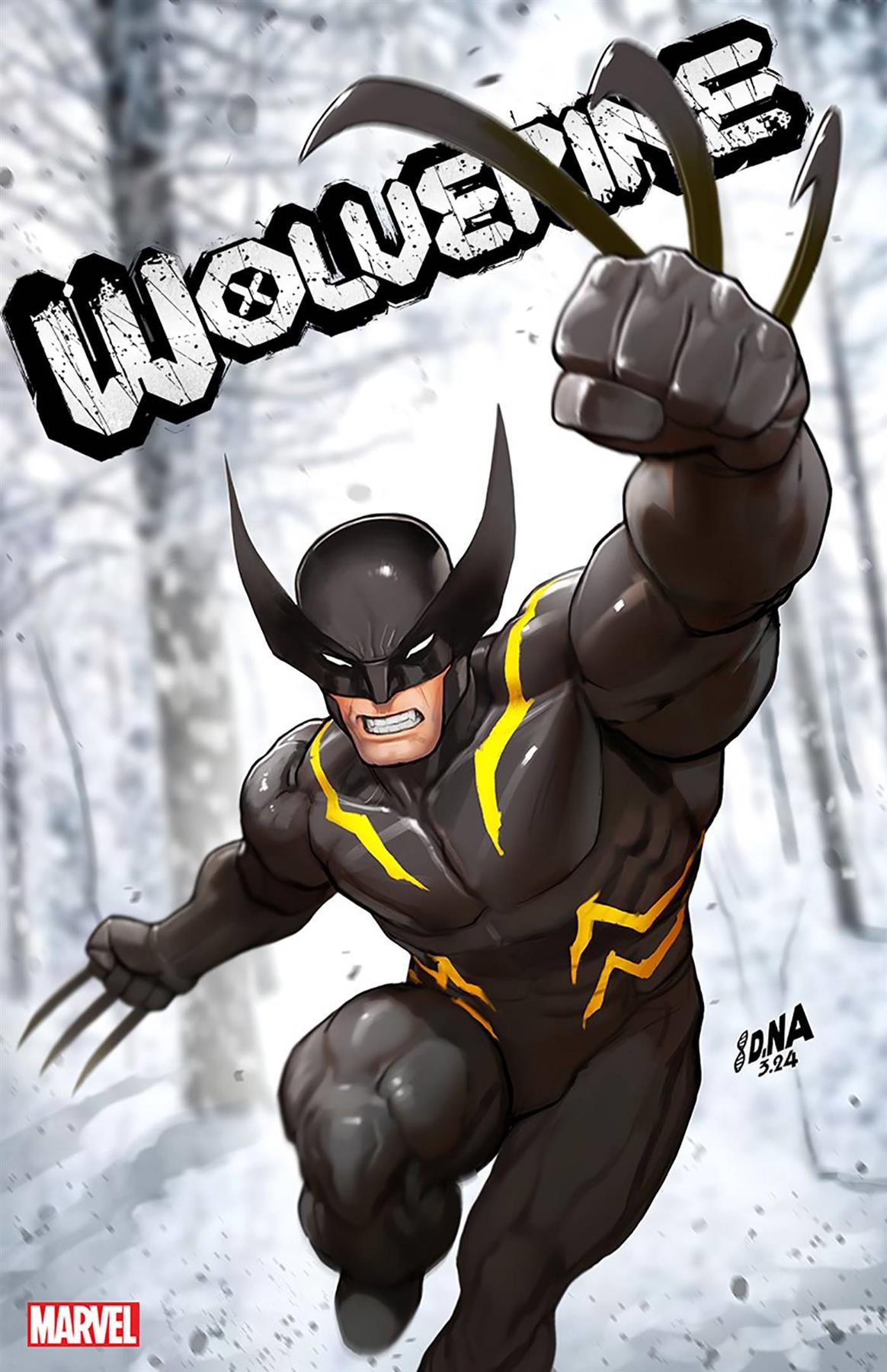 Wolverine #49 David Nakayama Black Costume Var (David Nakayama Black Costume Var) Marvel Prh Comic Book 2024