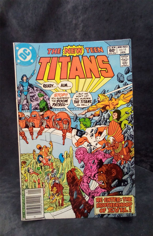 The New Teen Titans #15 1982 DC Comics Comic Book