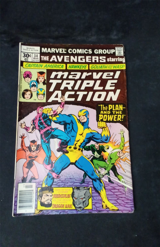 Marvel Triple Action #34 1977 marvel Comic Book