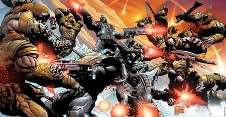 Planet Death #0 (of 4) Cvr B Inc 1:500 Copies Joe Quesada Gatefold Wraparound Triptych Var (free) BAD IDEA Comic Book