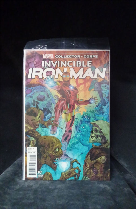 Invincible Iron Man #1 Marvel Collectors Corp Cover 2015 Marvel Comics Comic Book