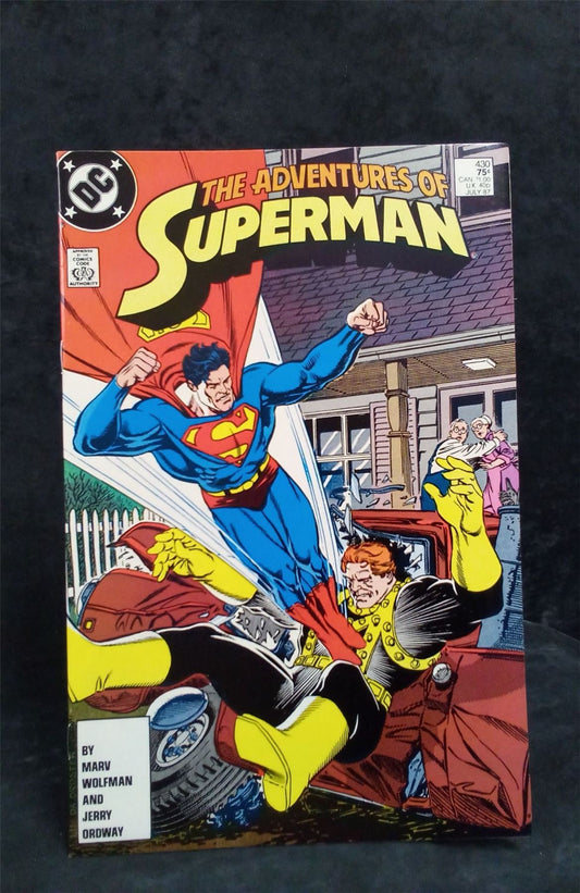 Adventures of Superman #430 1987 DC Comics Comic Book