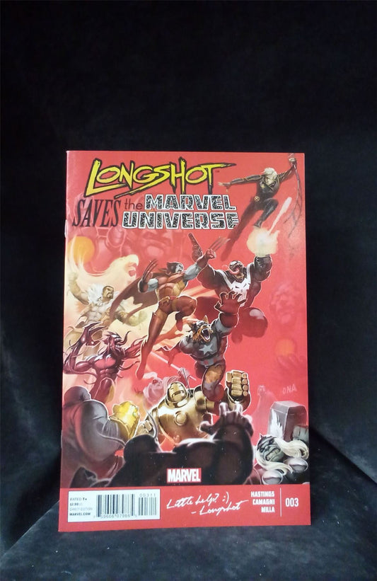 Longshot Saves the Marvel Universe #3 2014 Marvel Comic Book