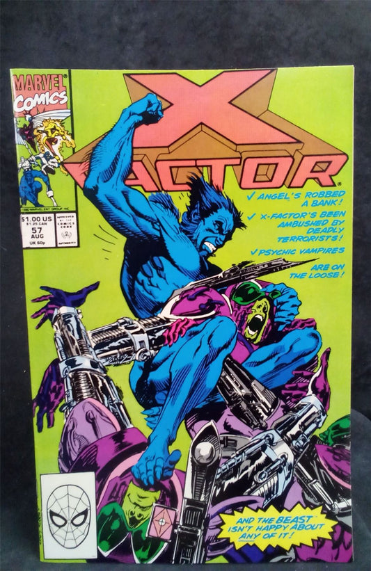 X-Factor #57 1990 Marvel Comics Comic Book