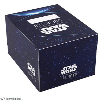 Star Wars Unlimited Twin Suns Soft Crate Card Back Blue by Gamegenic