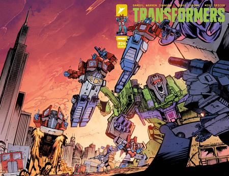 Transformers #24 Cvr F Daniel Warren Johnson & Mike Spicer Wraparound Var Image Comics Comic Book