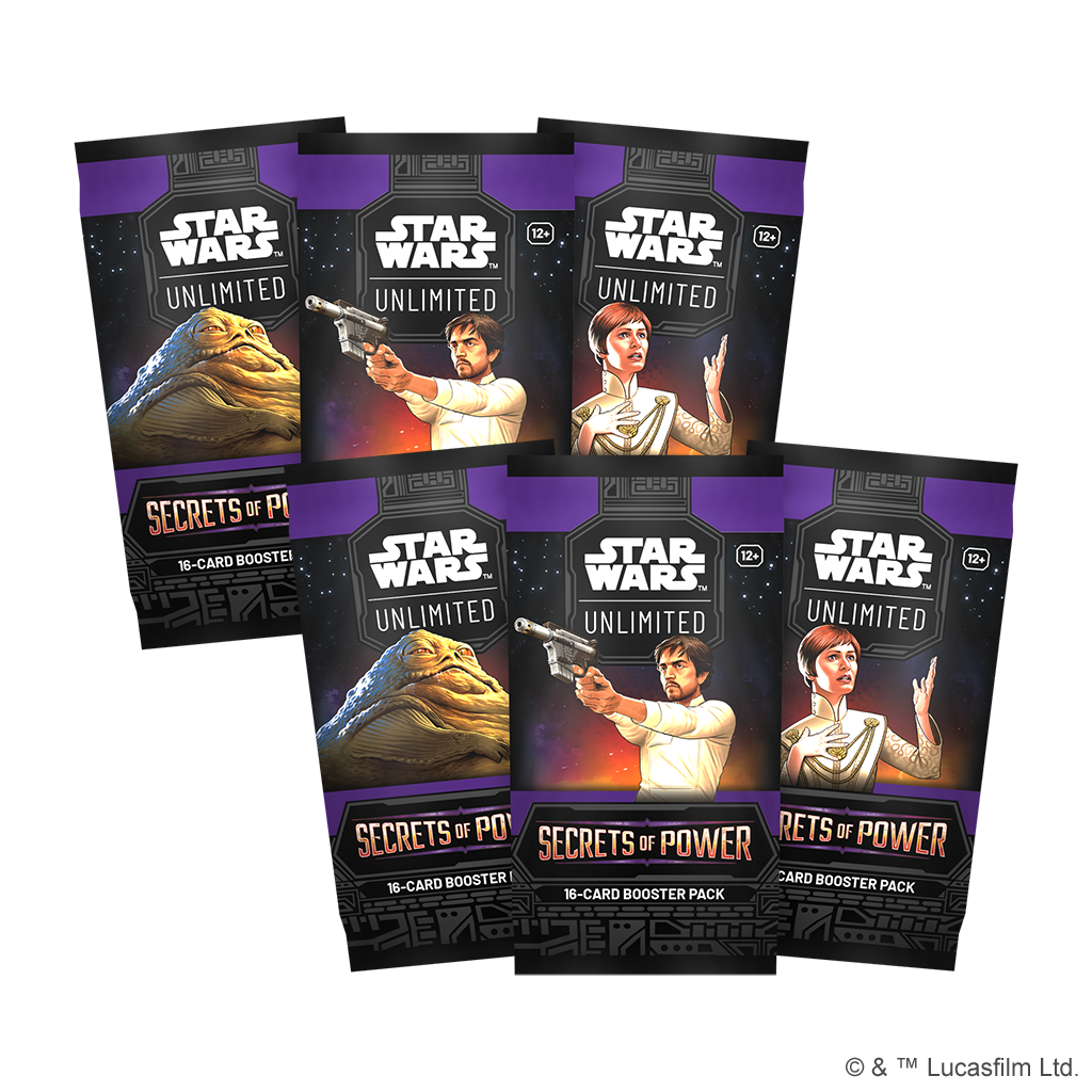 Star Wars Unlimited TCG Secrets of Power Prerelease Box By Fantasy Flight Games