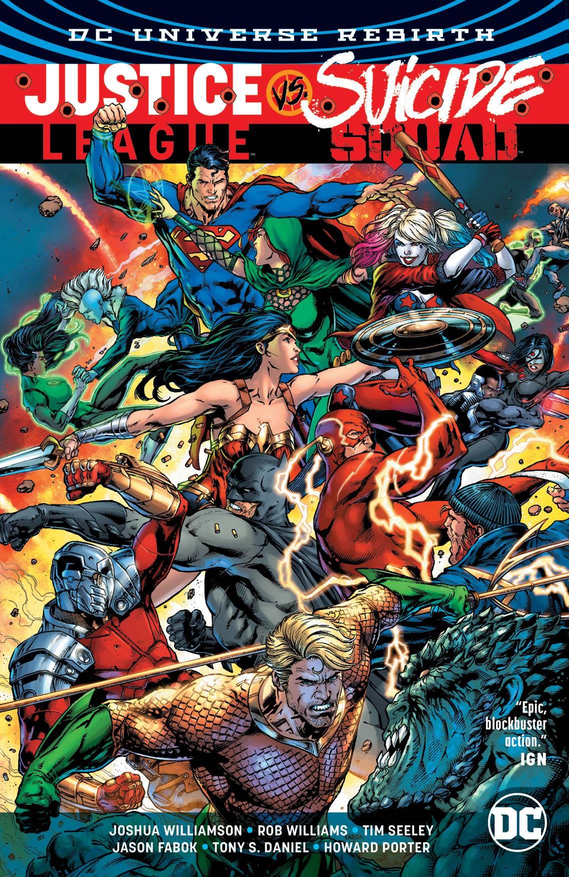 Justice League vs Suicide Squad DC Comis HC