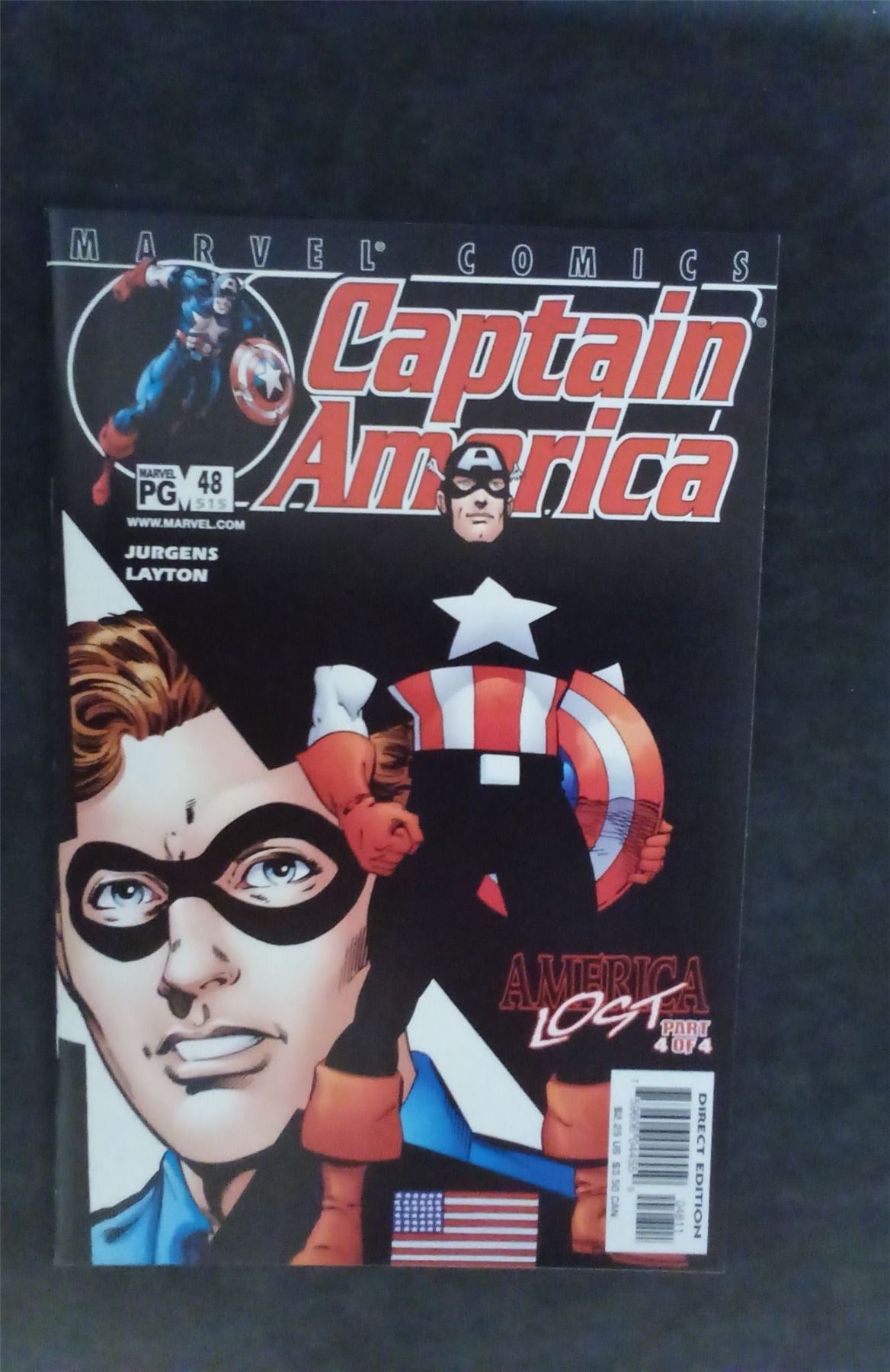 Captain America #48 2001 marvel Comic Book