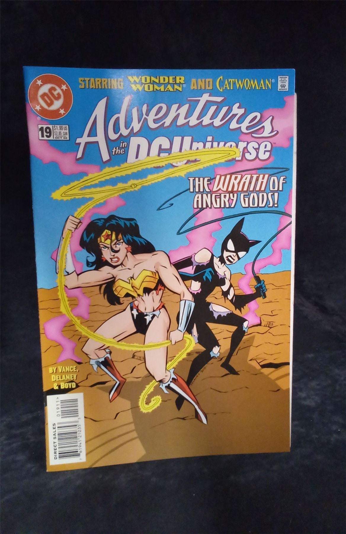 Adventures in the DC Universe #19 1998 DC Comics Comic Book