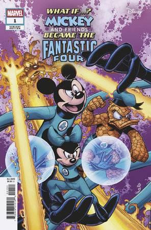 What If Mickey & Friends Became Fantastic Four #1 Bradshaw  Marvel Prh Comic Book 2025