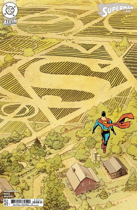 Superman #20 Cvr D Chris Samnee Card Stock Var DC Comics Comic Book