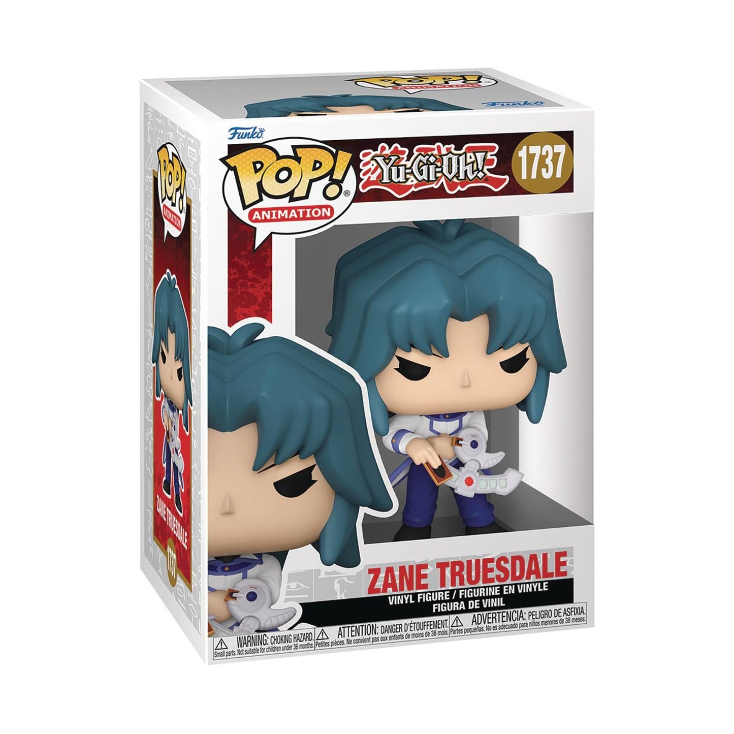 Funko POP Animation Yu Gi Oh Zane Truesdale #1737 Vinyl Figure