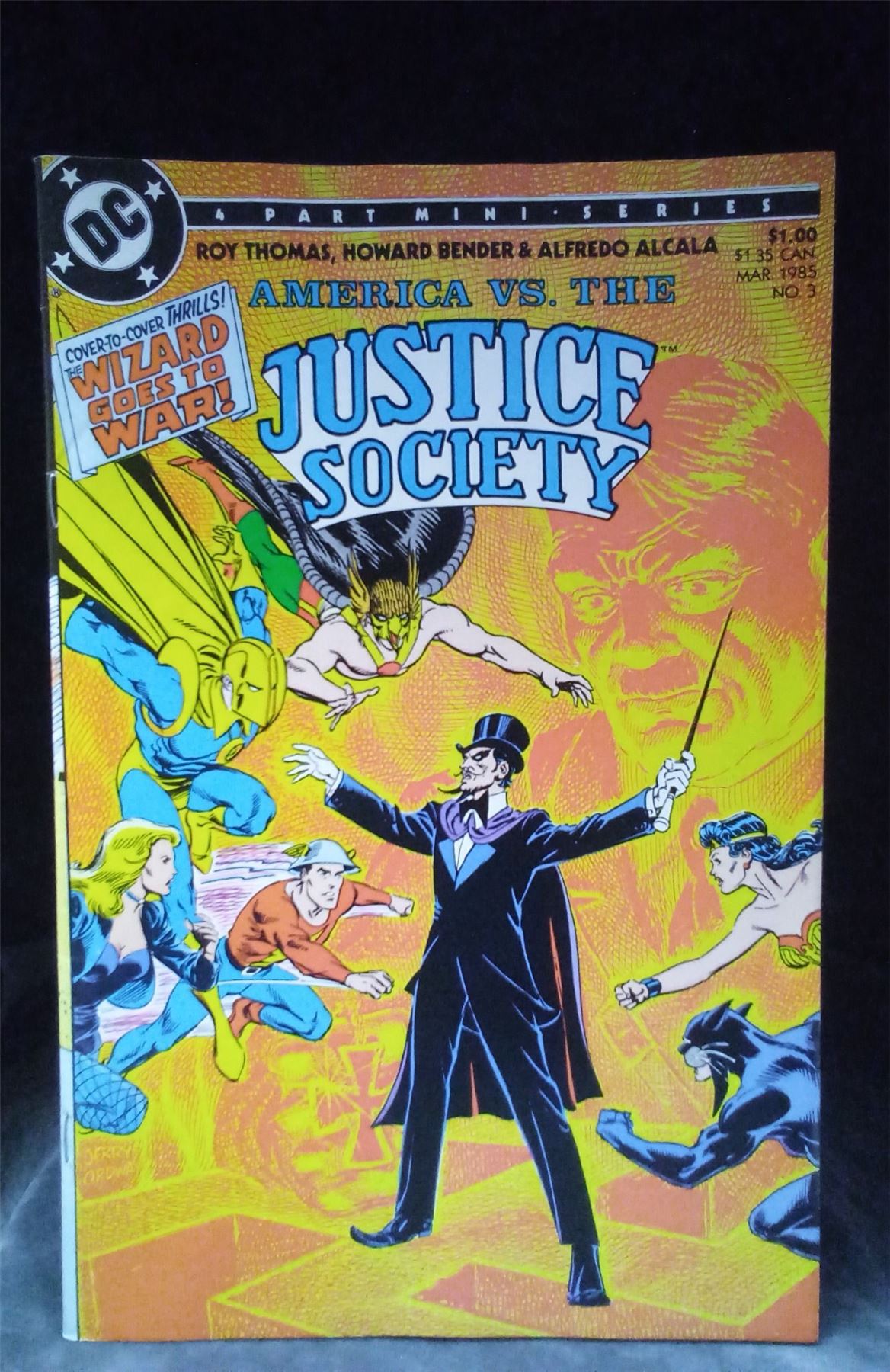 America vs. the Justice Society #3 1985 DC Comics Comic Book