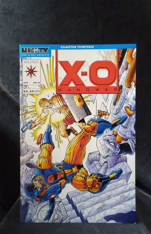 X-O Manowar #8 1992 valiant Comic Book