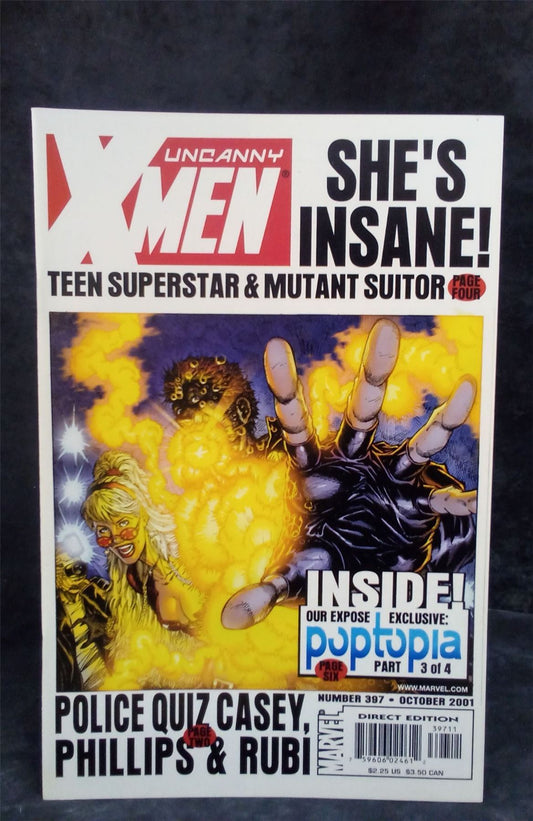 The Uncanny XMen #397 2001 Marvel Comics Comic Book