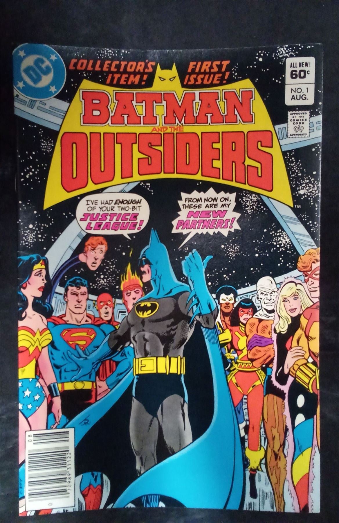 Batman and the Outsiders #1 1983 DC Comics Comic Book