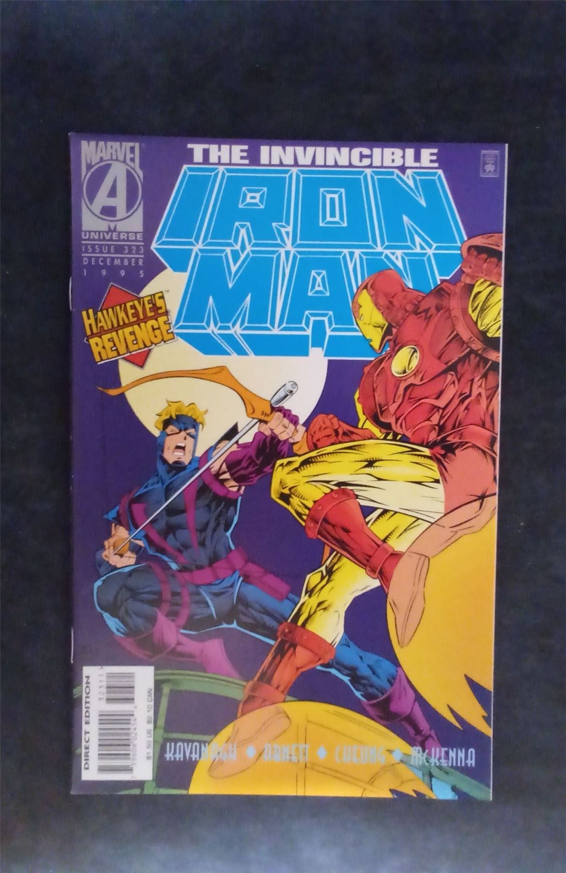 Iron Man #323 1995 marvel Comic Book