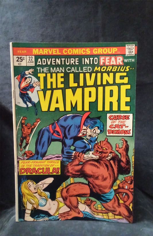 Adventure into Fear #22 1974 Marvel Comics Comic Book