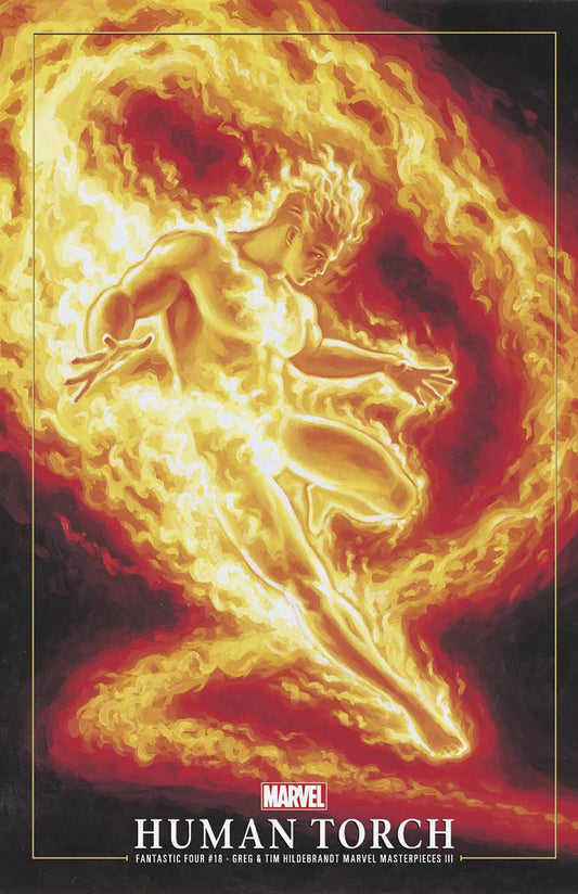 Fantastic Four #18 Hildebrandt Human Torch Mmp Iii Var (Hildebrandt Human Torch Mmp Iii Var) Marvel Prh Comic Book 2024