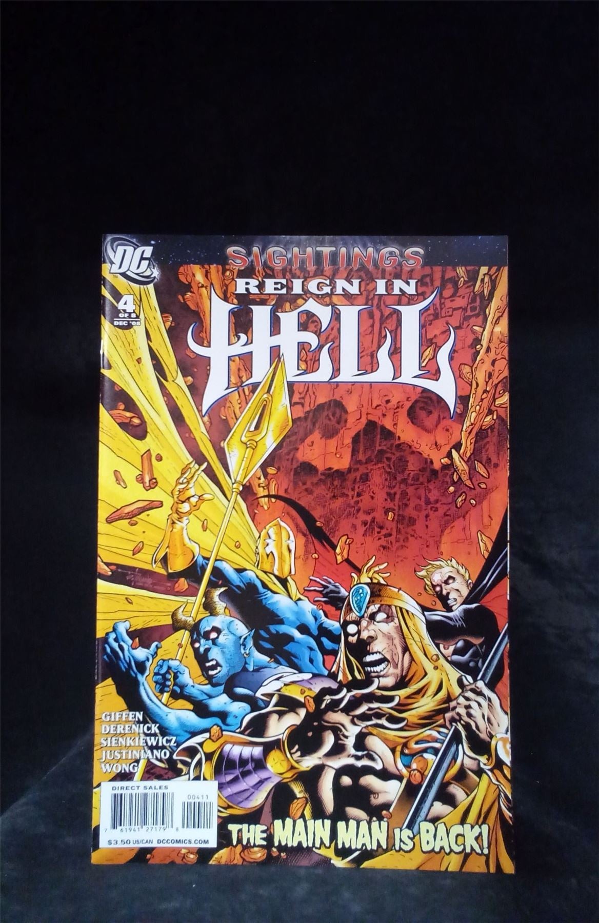 Reign in Hell #4 2008 DC Comics Comic Book