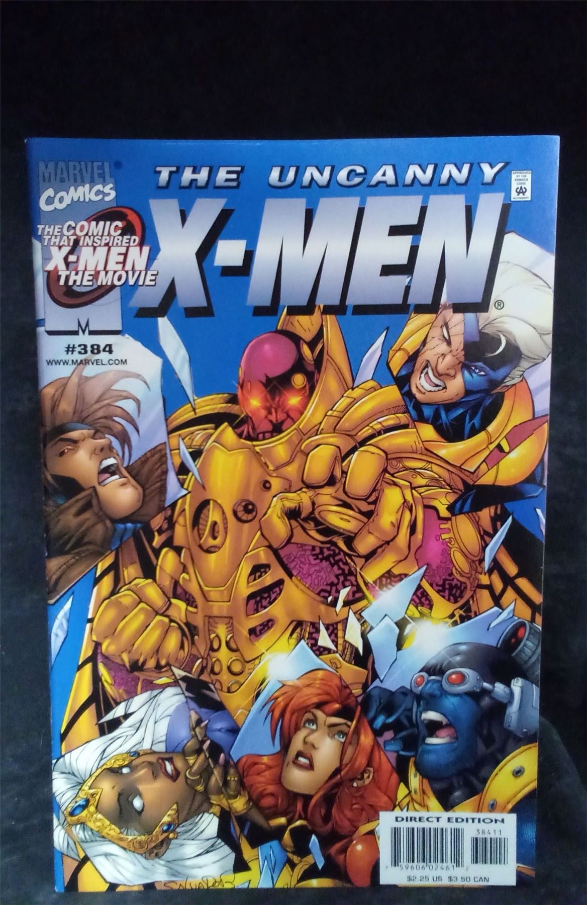 The Uncanny X-Men #384 2000 Marvel Comics Comic Book