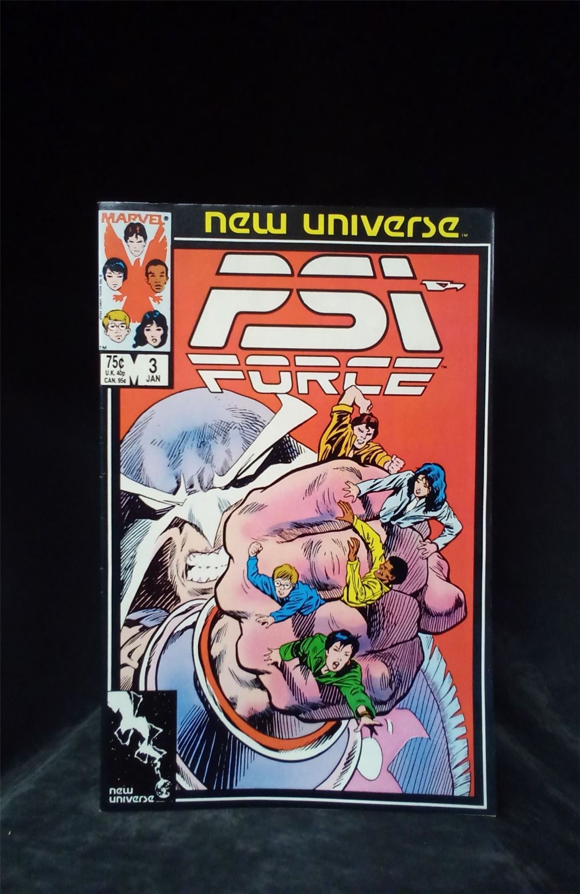 Psi-Force #3 Direct Edition 1987 Marvel Comics Comic Book