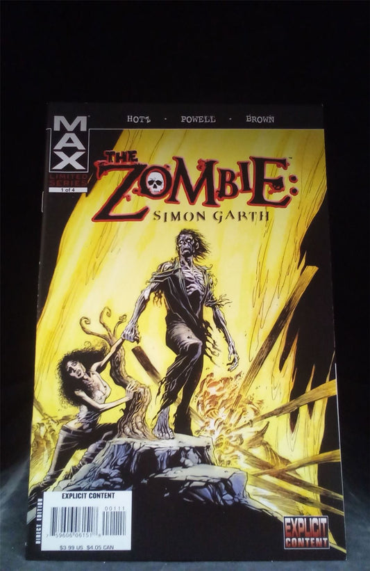 The Zombie: Simon Garth #1 2008 Marvel Comics Comic Book